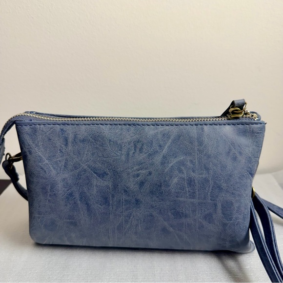 Liz Soto Ella Womens Crossbody Purse -PU Leather Wallet ,Over the Shoulder Bags - Picture 4 of 10